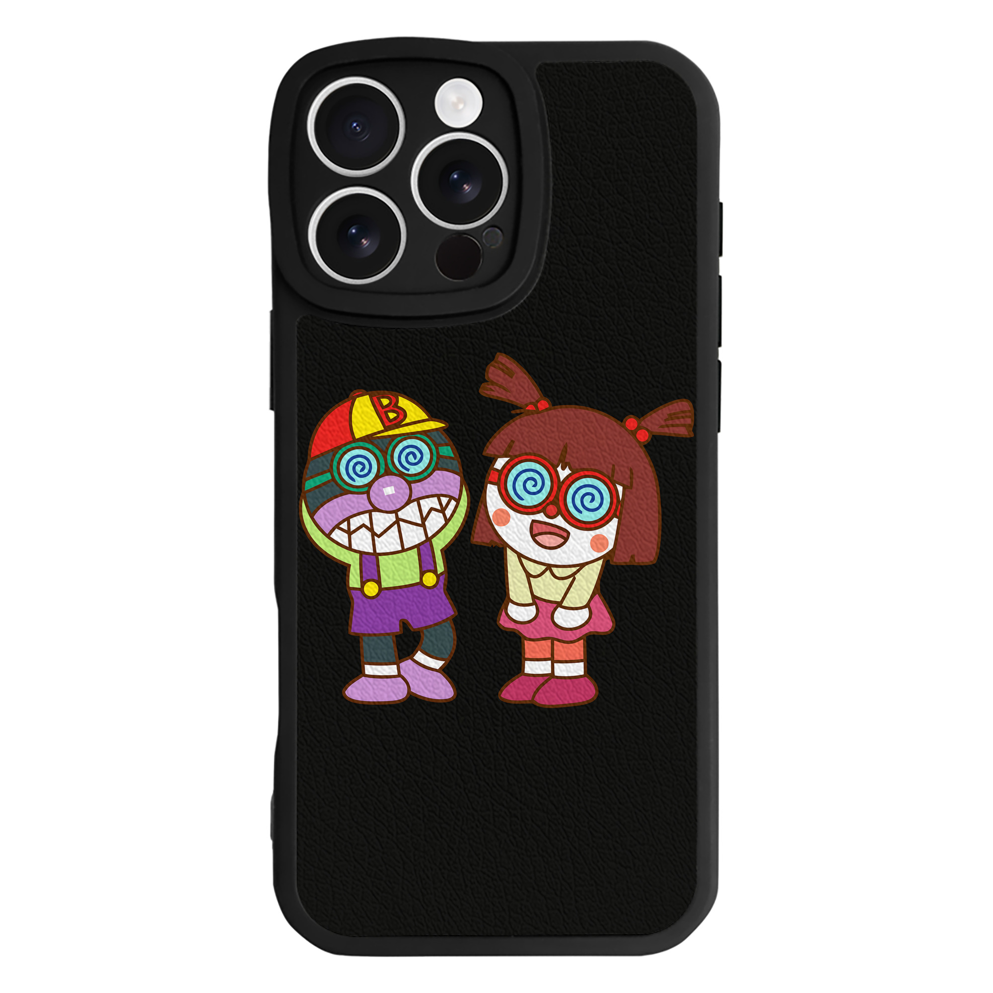 （画像用） アンパンマン Anpanman 【iPhone 16シリーズ対応】シリコンスマホケース（レザー調） 材質：シリコン